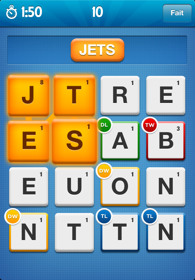 Grille Ruzzle